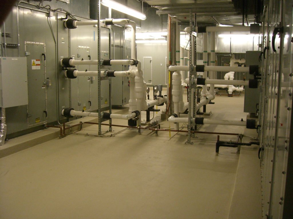 Waterproof Flooring Systems for Mechanical Equipment Rooms